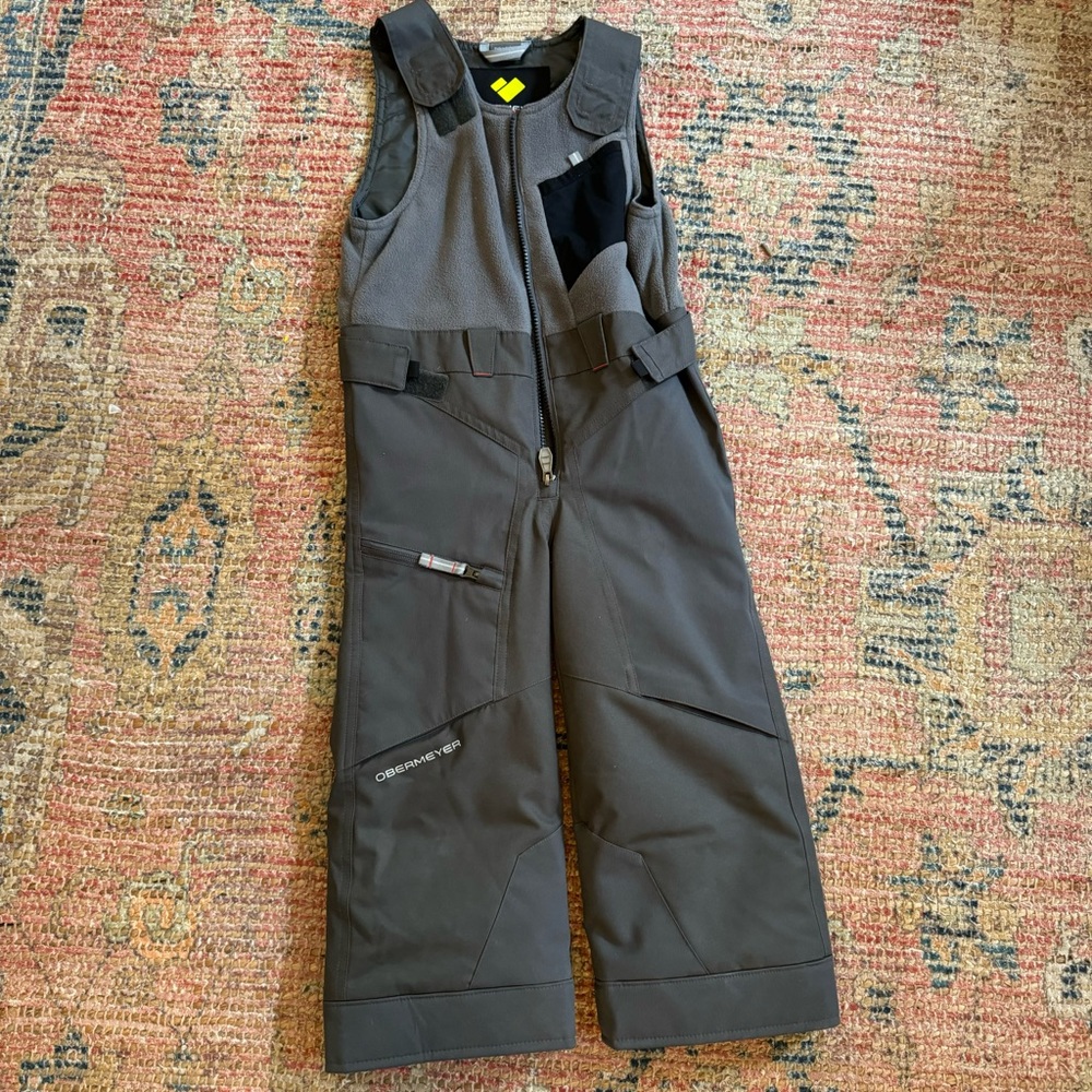 Obermeyer boys Ski snow pants bibs size 4